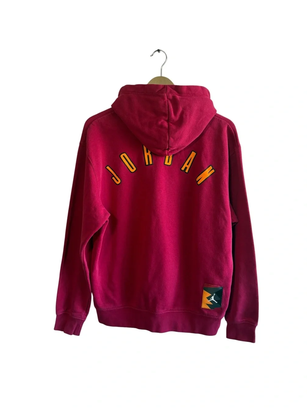 Jordan Size Medium Flight MVP Burgundy Graphic Pullover Sweatshirt Jumpman 23